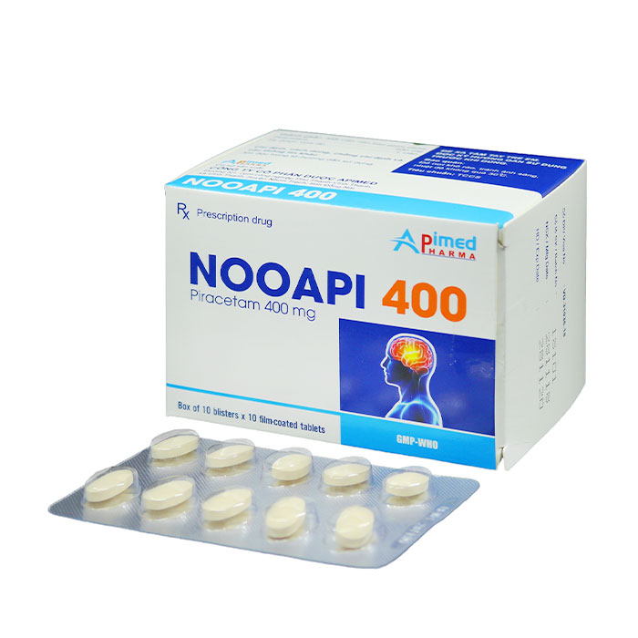 Nooapi 400mg Apimed 10 vỉ x 10 viên