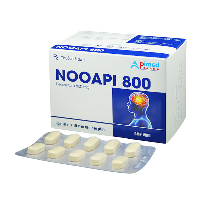 Nooapi 800mg Apimed 10 vỉ x 10 viên